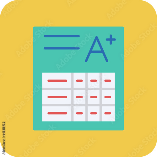 Report Card Icon