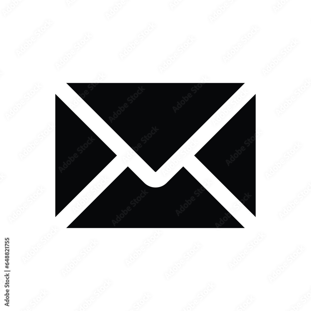 message letter envelope icon for business economic office and for web icon message letter envelope icon for business economic office and for web icon