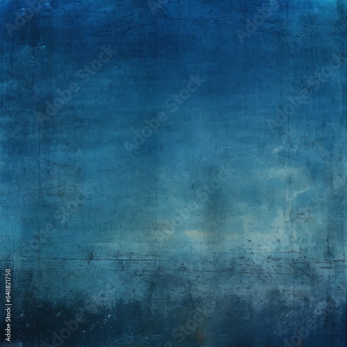 serene navy and blue backdrop with subtle scratches  Generative AI