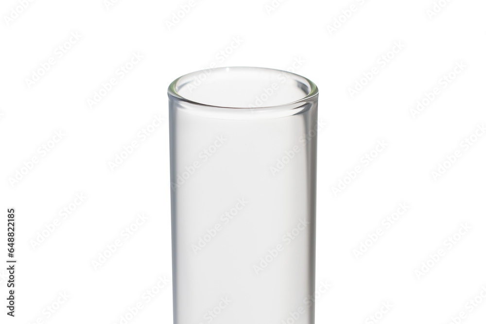 Medical test tube close-up. on isolated transparent background Medical test tube close-up. on isolated transparent background