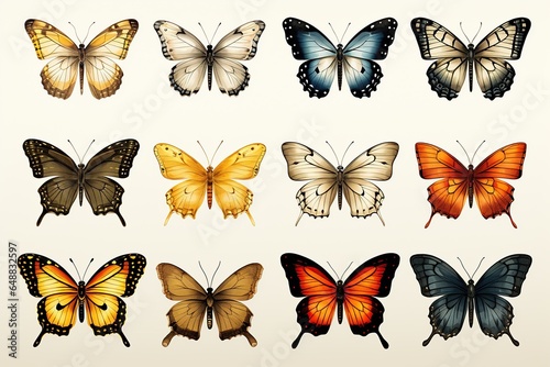 collection of butterflies © Man888
