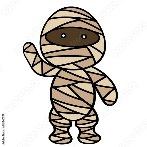 Cartoon children s mummy costume