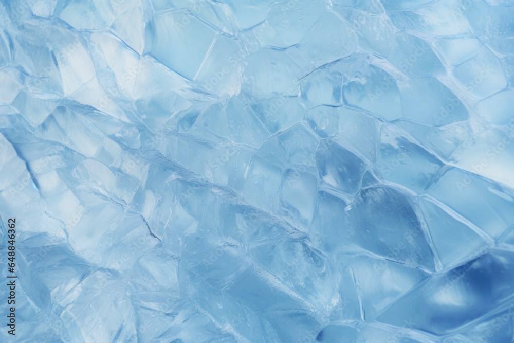 Flat Ice Texture With Snowflakes And Microcracks For Background Created Using Artificial Intelligence Flat Ice Texture With Snowflakes And Microcracks For Background Created Using Artificial Intelligence