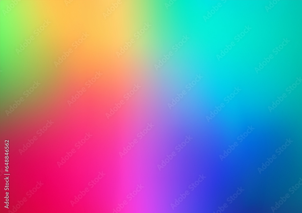 Colorful background image with rainbow gradient colors.