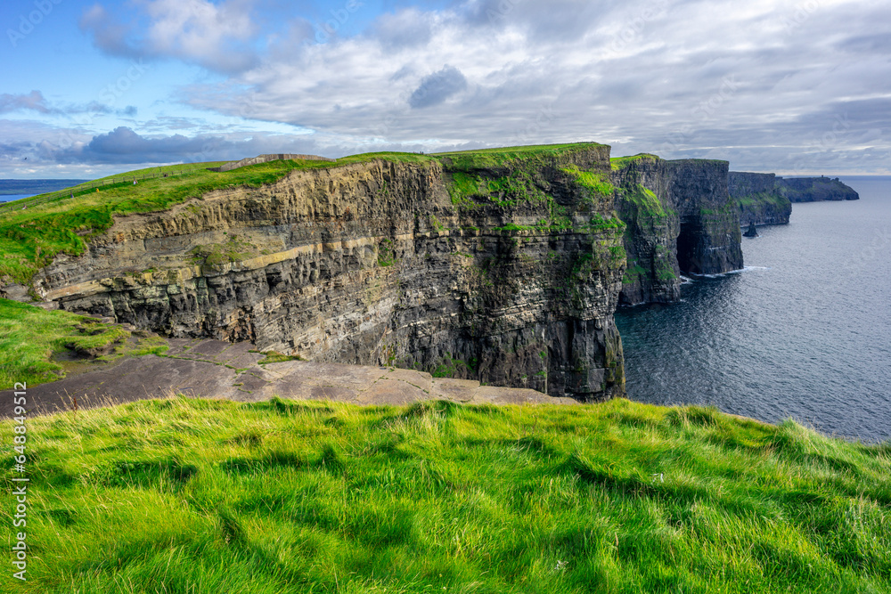 Cliffs of Moher, The Burren, County Clare, Ireland, United Kingdom