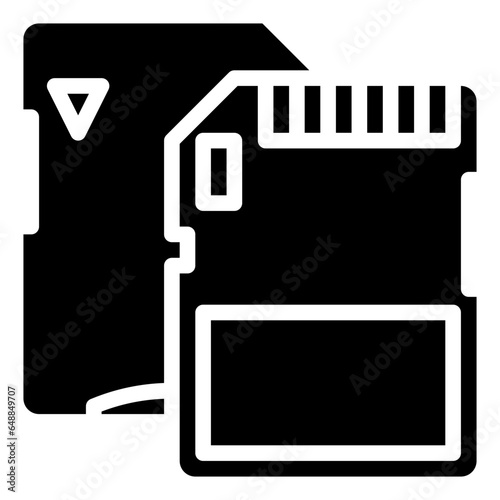 MEMORY CARDS filled outline icon,linear,outline,graphic,illustration