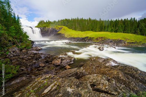 Wasserfall Vattenfallet Schweden photo