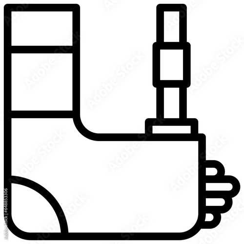 SLING filled outline icon,linear,outline,graphic,illustration