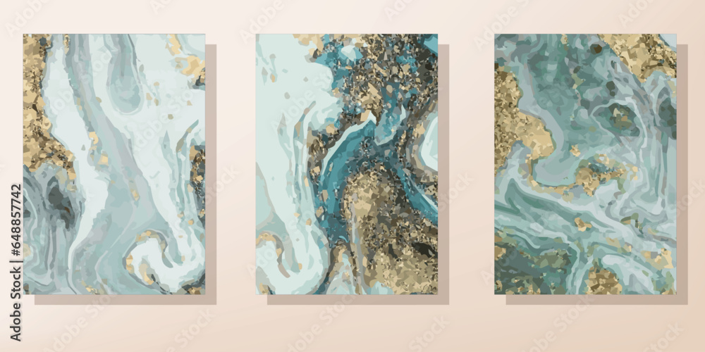 Abstract background. Liquid marble. Background print for business cards, brochures, posters, flyers. Vector trend