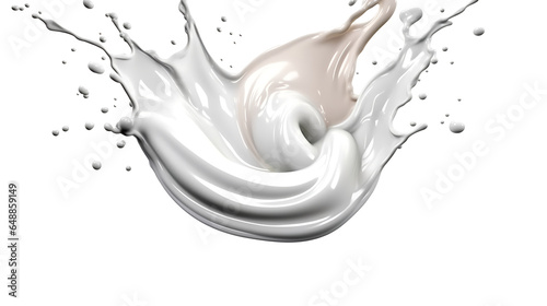 Close Up of Liquid Foundation Splash in Fresh Soft Pastel Colors png transparent background