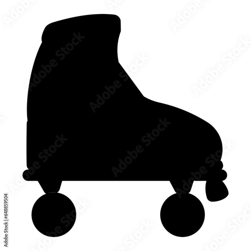 rollers barbicore black shoes doll child icon photo