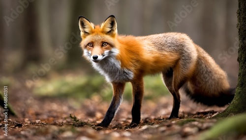red fox in the wild © Max_T