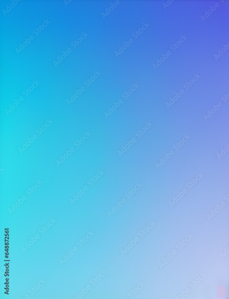 Blue and Cyan gradient background that blends subtle shading and textures into an intriguing visual Effect, Wallpaper, background, Generative ai