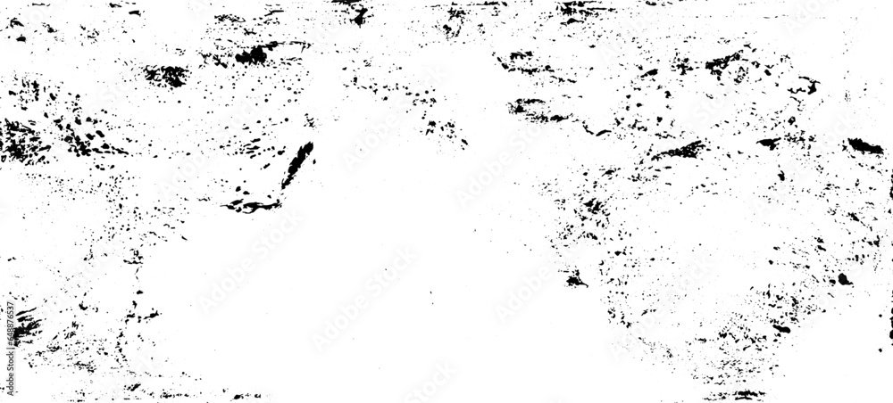 Fototapeta premium Rough black and white texture vector. Distressed overlay texture. Grunge background. Abstract textured effect. Vector Illustration. Black isolated on white background. EPS10