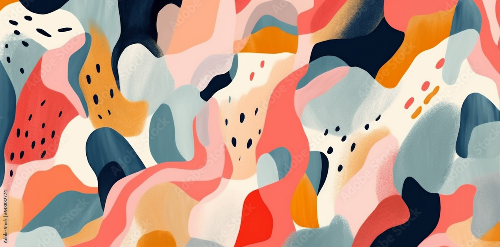 trend creative print design abstract texture trendy geometric illustration spot. Generative AI. trend creative print design abstract texture trendy geometric illustration spot. Generative AI.