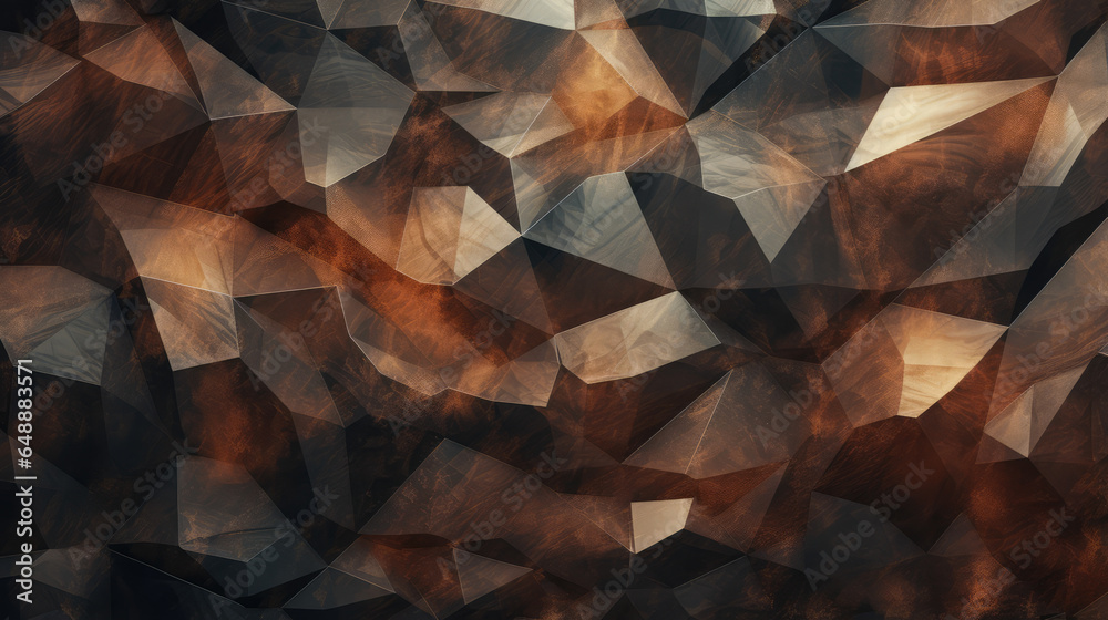 Abstract Polygonal Geometric Pattern Texture for Background - obrazy, fototapety, plakaty 