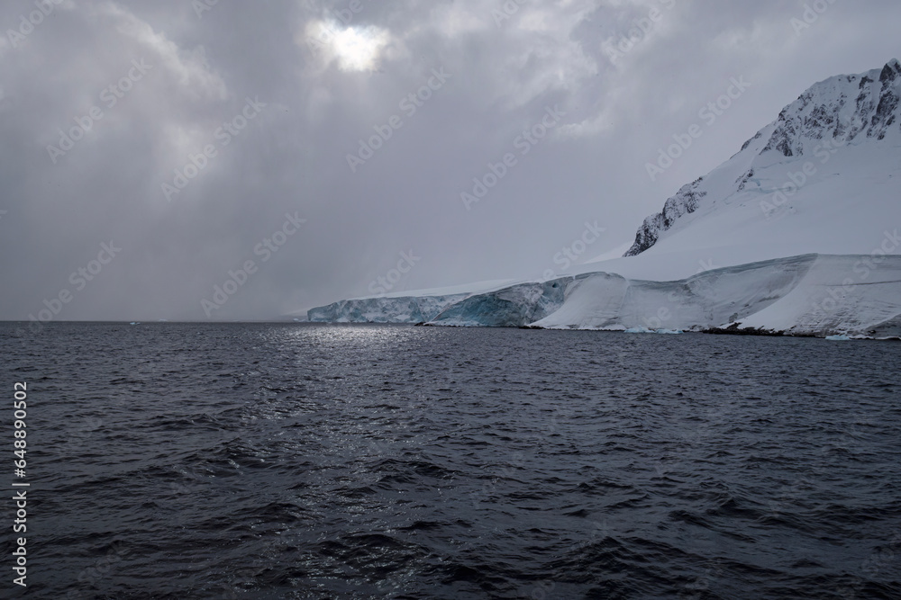 Sailing around Port Lockroy/ Damay Point Antarctica