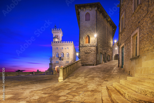 Fototapeta Naklejka Na Ścianę i Meble -  Piazza della Liberta in San Marino