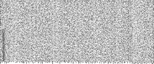 Vector fabric texture. Distressed texture of weaving fabric. Grunge background. Abstract halftone vector illustration. Overlay to create interesting effect and depth. Black isolated on white. EPS10.