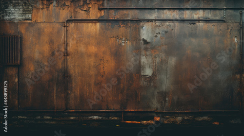 Captivating Rusted Metal Texture, an Intriguing Abstract Background, Perfect for Your Creative Projects and Designs
