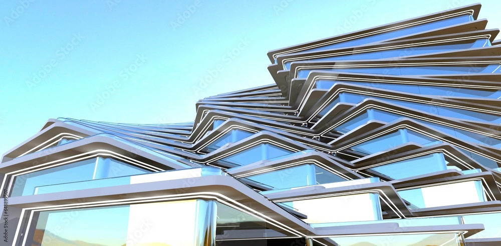 Image showcasing Most desirable architectural design of the luxury apartment real estate ...