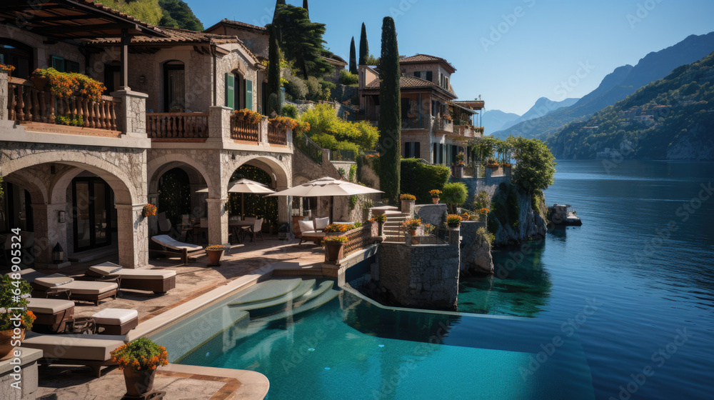 Italian Villa on the Water