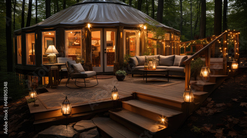 Yurt Resort in the Forest