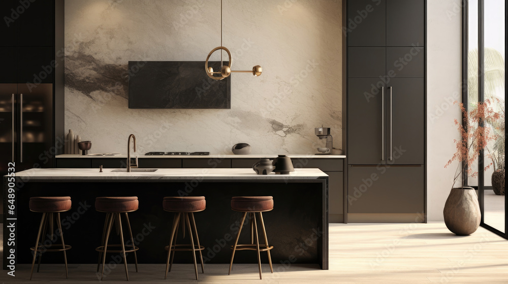 Modern Kitchen Sleek Design for Culinary Creativity and Convenience. Modern Kitchen Sleek Design for Culinary Creativity and Convenience.