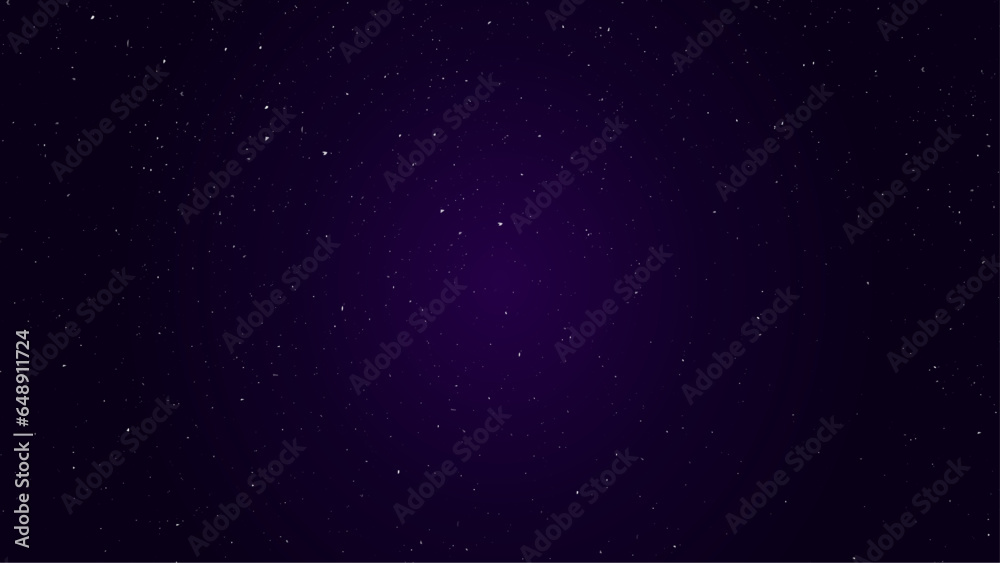 Purple astrology horizontal, Star universe background, Milky way galaxy. Night starry sky with stars and planets suitable as background