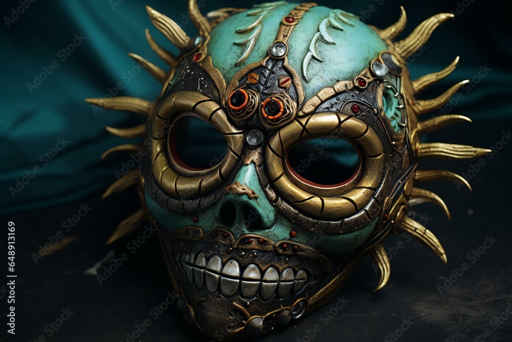 Voodoo mask. Shaman Mask. African Mask.