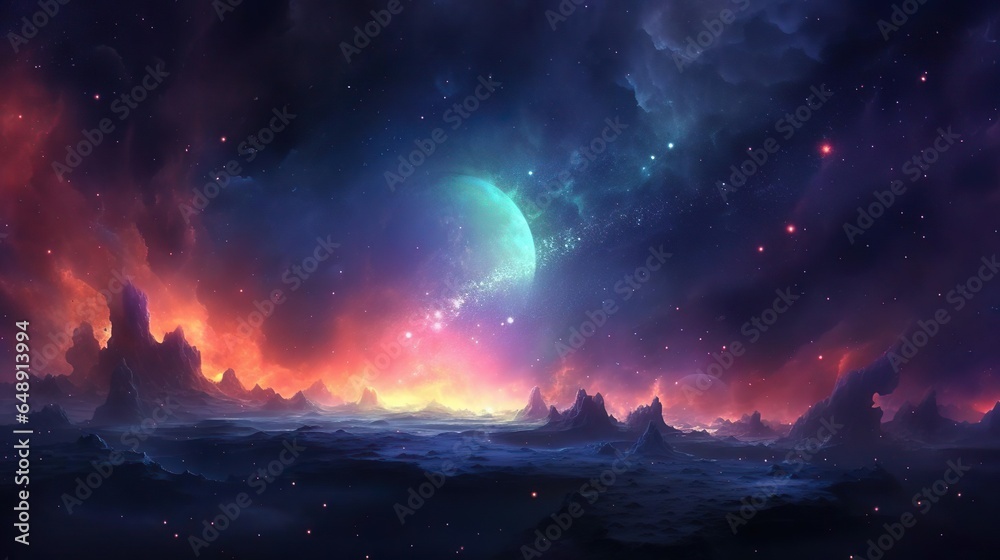 Beautiful space background