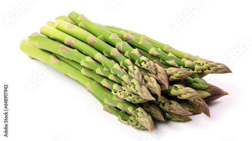 Asparagus Asparagus officinalis on White background, HD