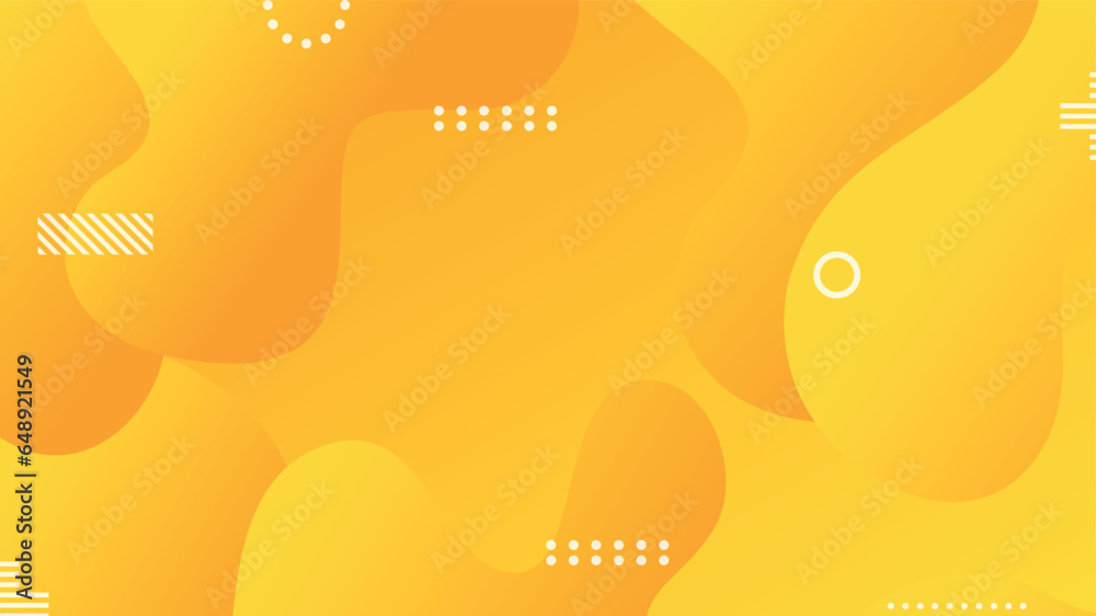 yellow gradient dynamic fluid shapes abstract background yellow gradient dynamic fluid shapes abstract background