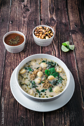 Patasca is a traditional food from the Andes of South America.