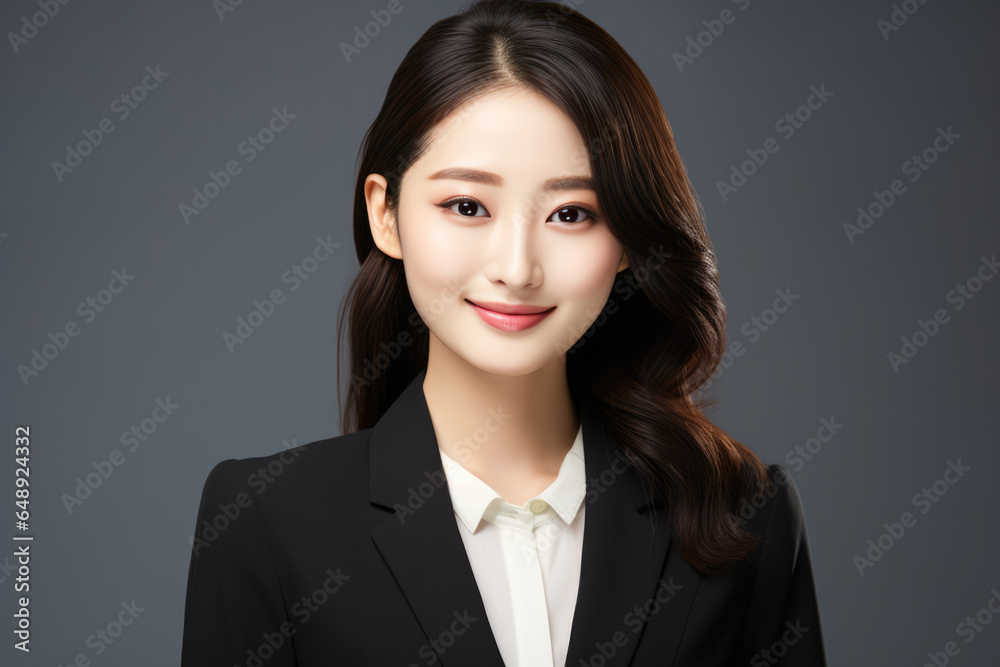 Beautiful Young Asian Woman Interpreter . Сoncept Beautiful Young Asian Woman Professionals, Interpreting As A Career Choice, Challenges Of Working As An Interpreter
