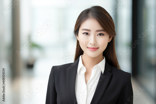Beautiful Young Asian Woman Lawyer