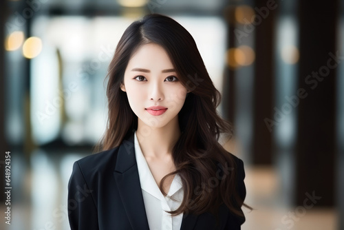 Beautiful Young Asian Woman Lawyer . Сoncept Successful Asian Professionals, Overcoming Bias In The Workplace, Navigating Cultural Differences, Worklife Balance Of Young Lawyers