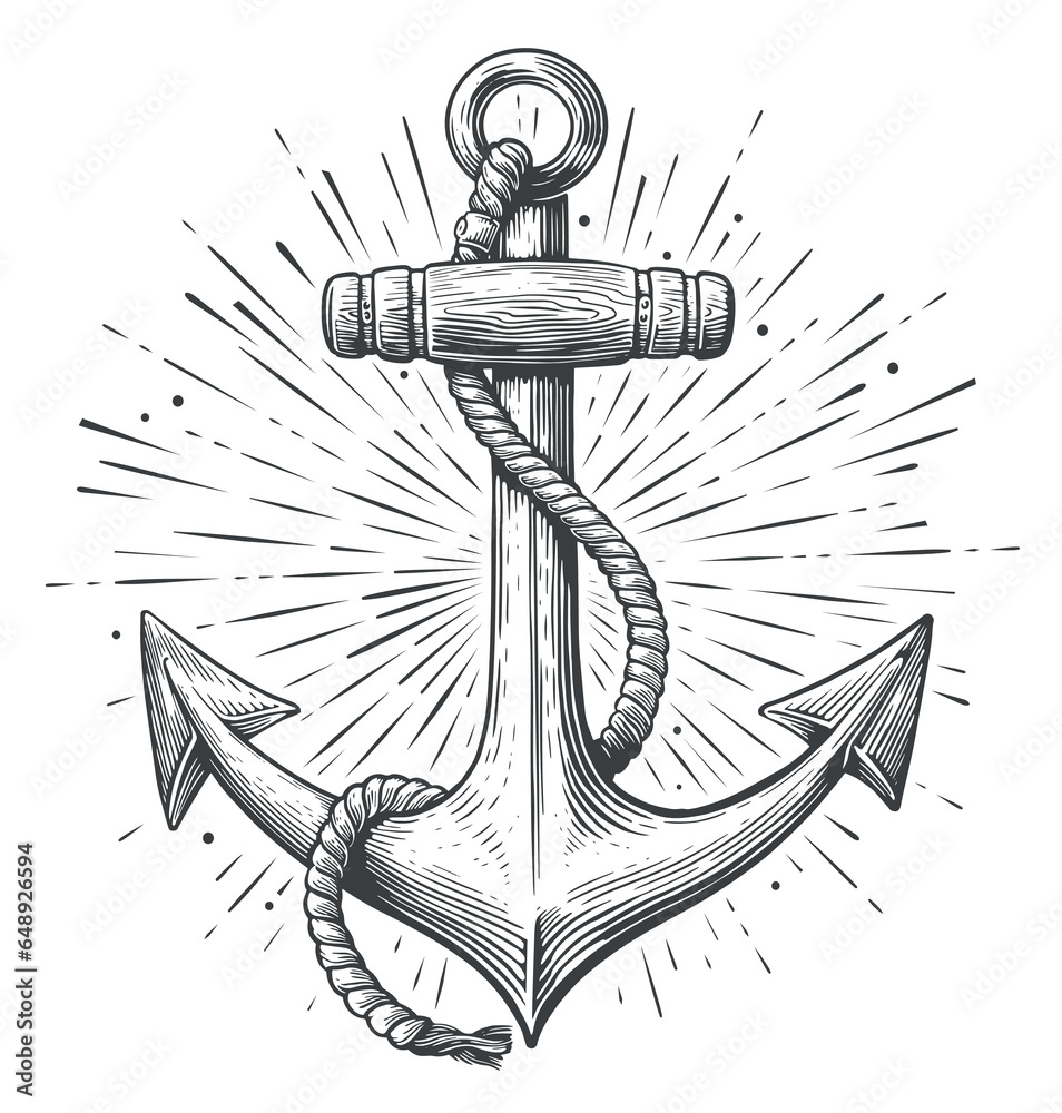 Sea anchor. Sea anchor