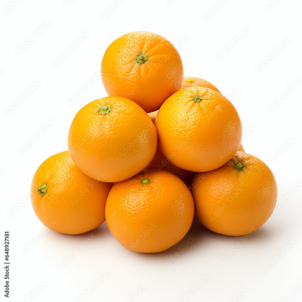 oranges isolated on white background oranges isolated on white background