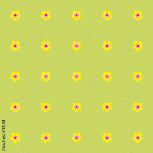 Flower vector ilustration seamless patern.Great for textile,fabric,wrapping paper,and any print.