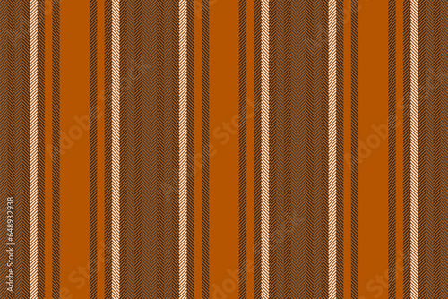 Textile fabric texture of vector pattern stripe with a vertical background seamless lines.