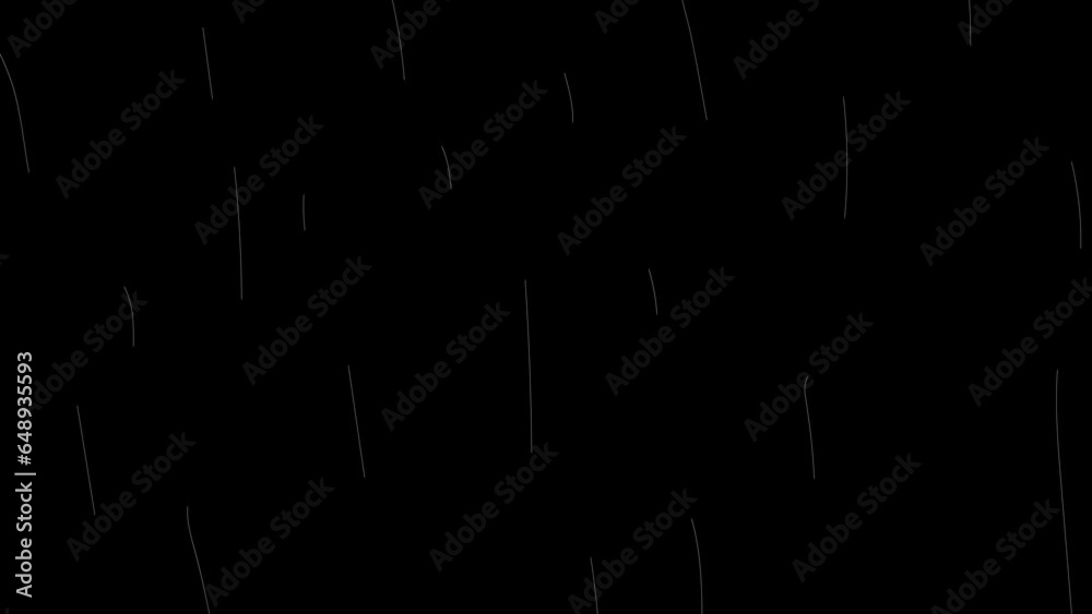 rain falling animation with alpha channel rain falling animation with alpha channel