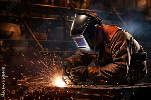  welders who doing welding in factories