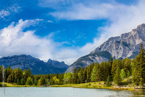 Johnson lake in Banff