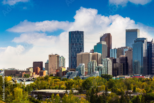 Calgary in sunny day, Canada