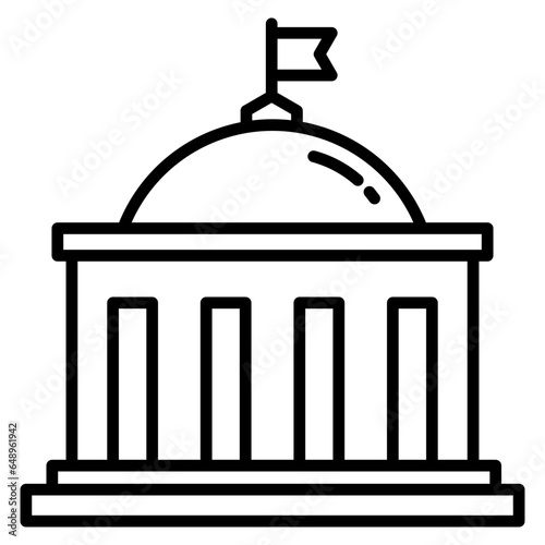 Government Building Icon