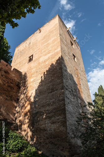 Tower of the Infantas on the Cuesta de los Chinos of the Alhambra photo