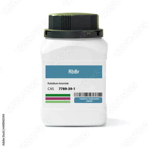 Obraz na płótnie RbBr - Rubidium bromide.