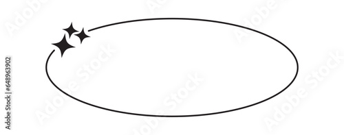 Modern minimalist aesthetic line elements