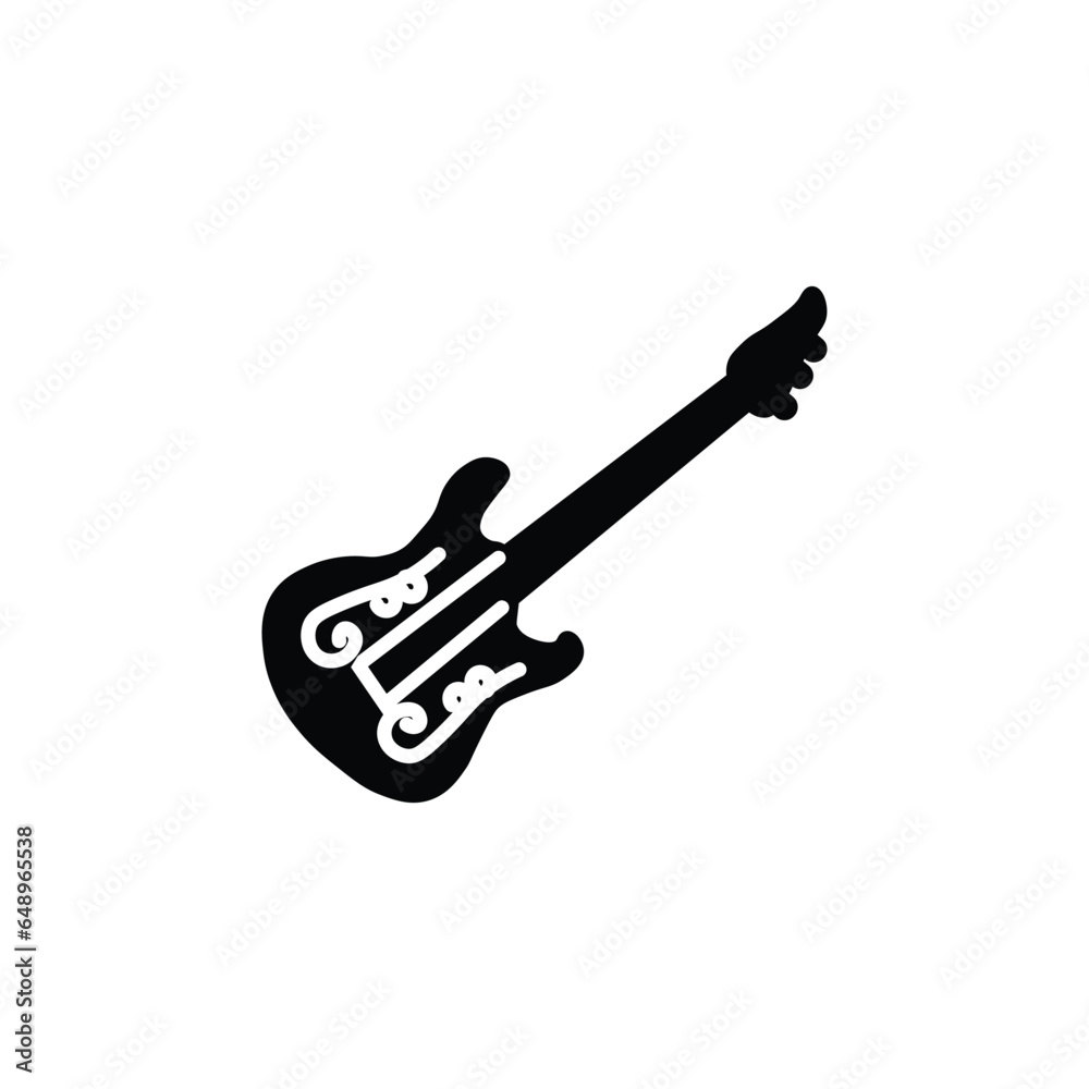 electric guitar vector illustration electric guitar vector illustration